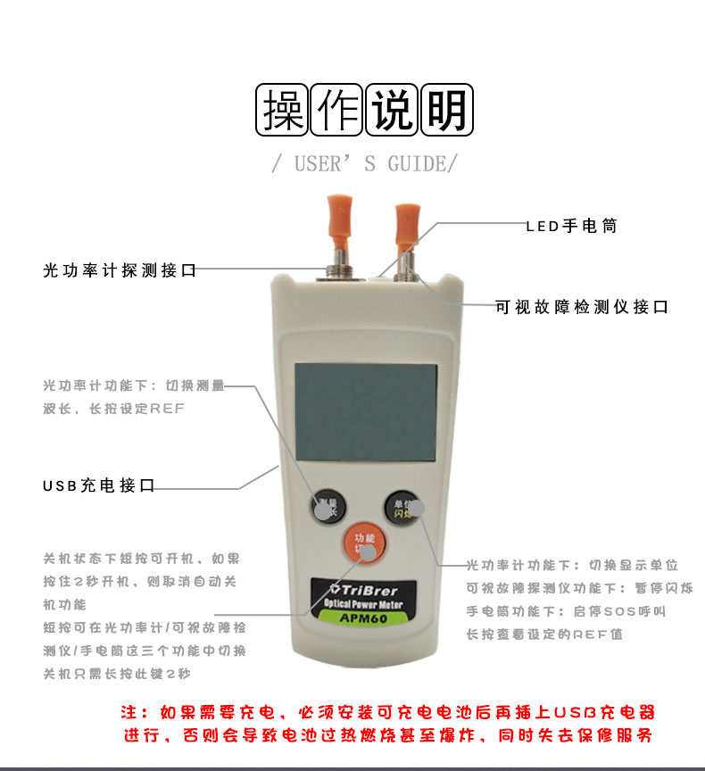 迷你光功率計紅光一體機147